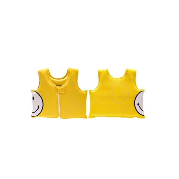 Yellow Smiling Face - Buoyancy Vest