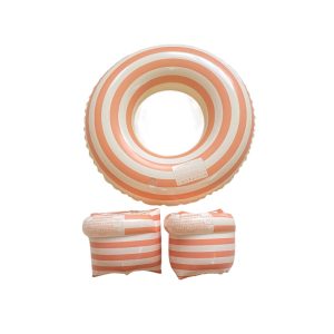 Orange Striped Band + Arm Band
