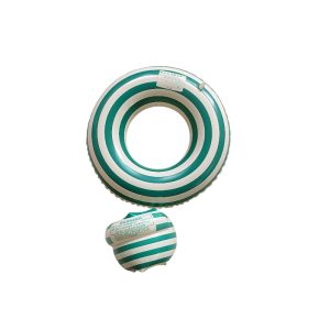 Olive Green Striped Band + Arm Band
