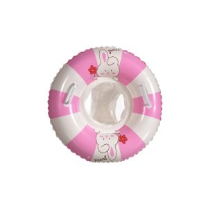 Pink Little Rabbit Pocket Circle