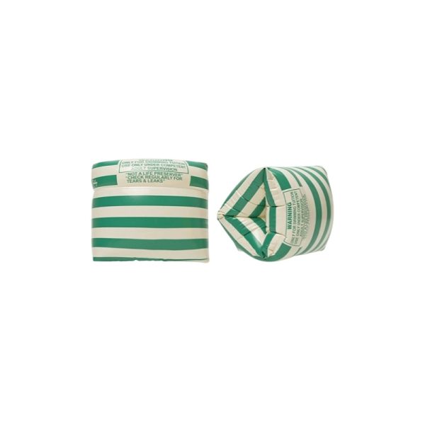 Olive Green Striped Arm Band
