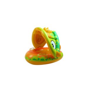 Dinosaur Covered Boat